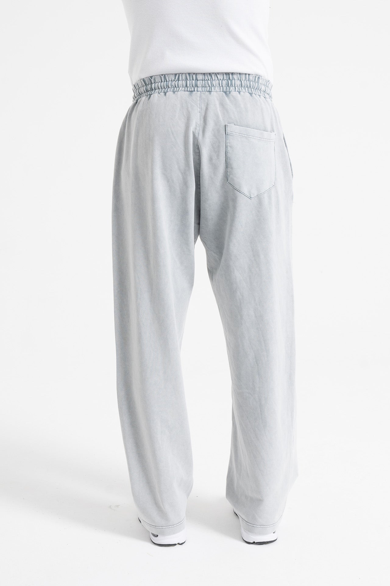Yıkamalı Ön Dikiş Detay Premium Baggy Eşofman