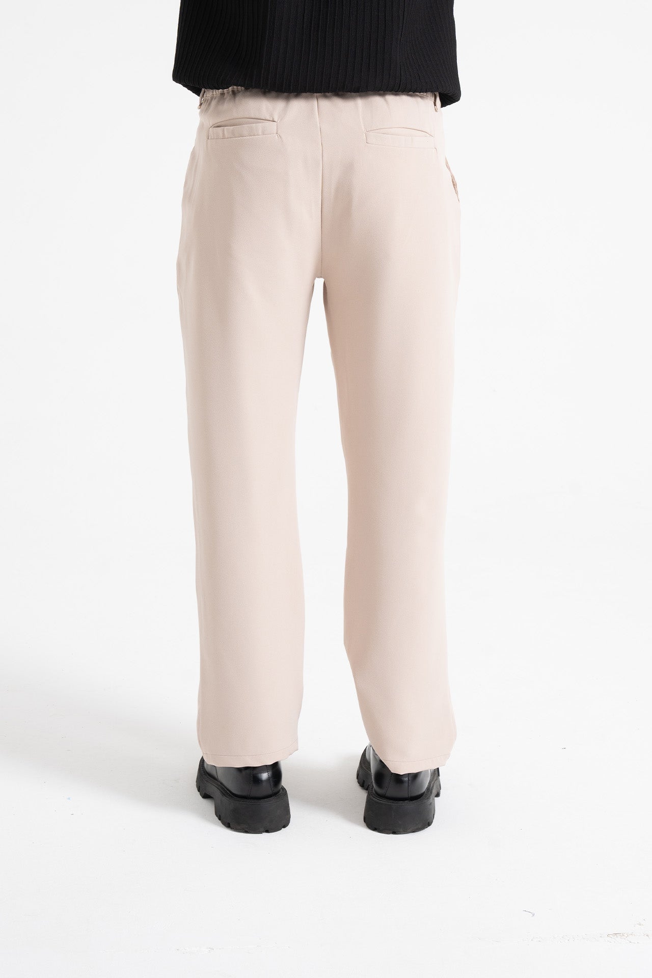Relaxed Fit Pileli Kumaş Pantolon