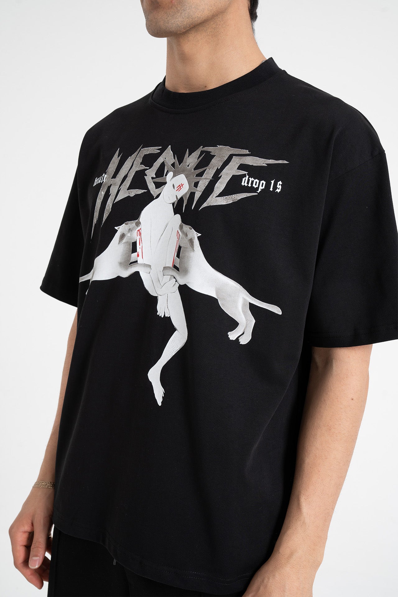 HECATE Premium Baskı Oversize Tişört
