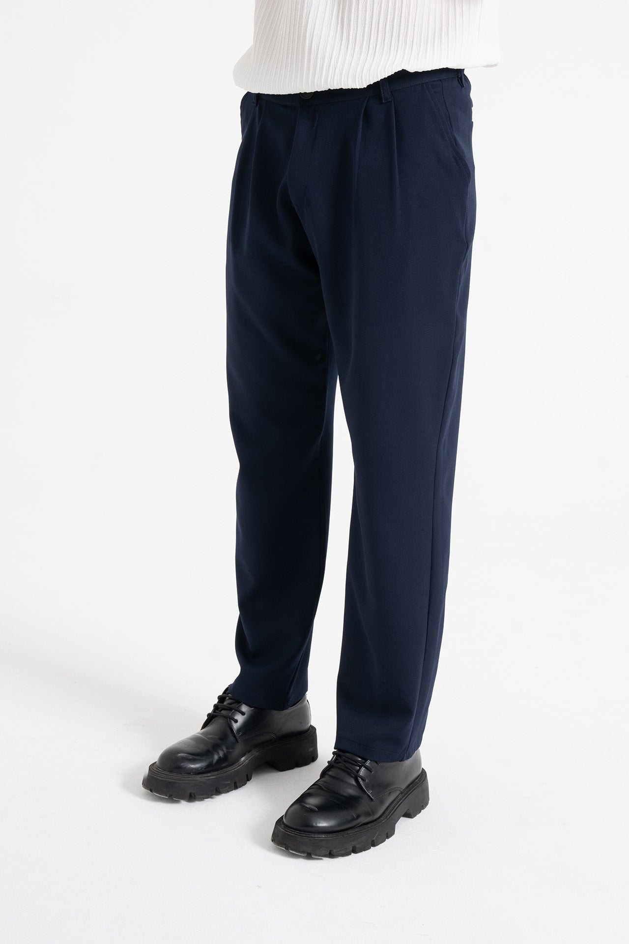 Relaxed Fit Pileli Kumaş Pantolon