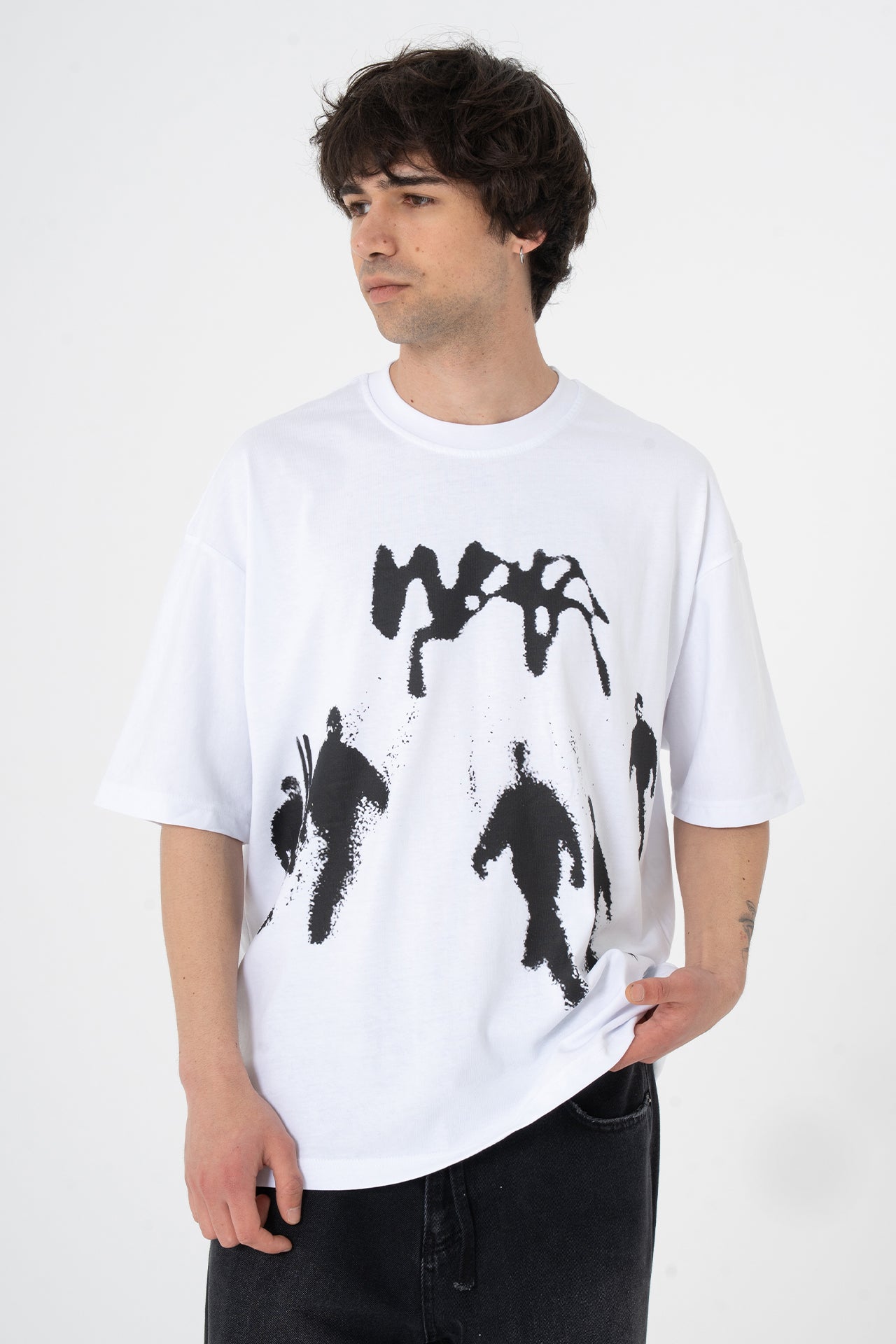 Shadow Walk Premium Oversize Tişört