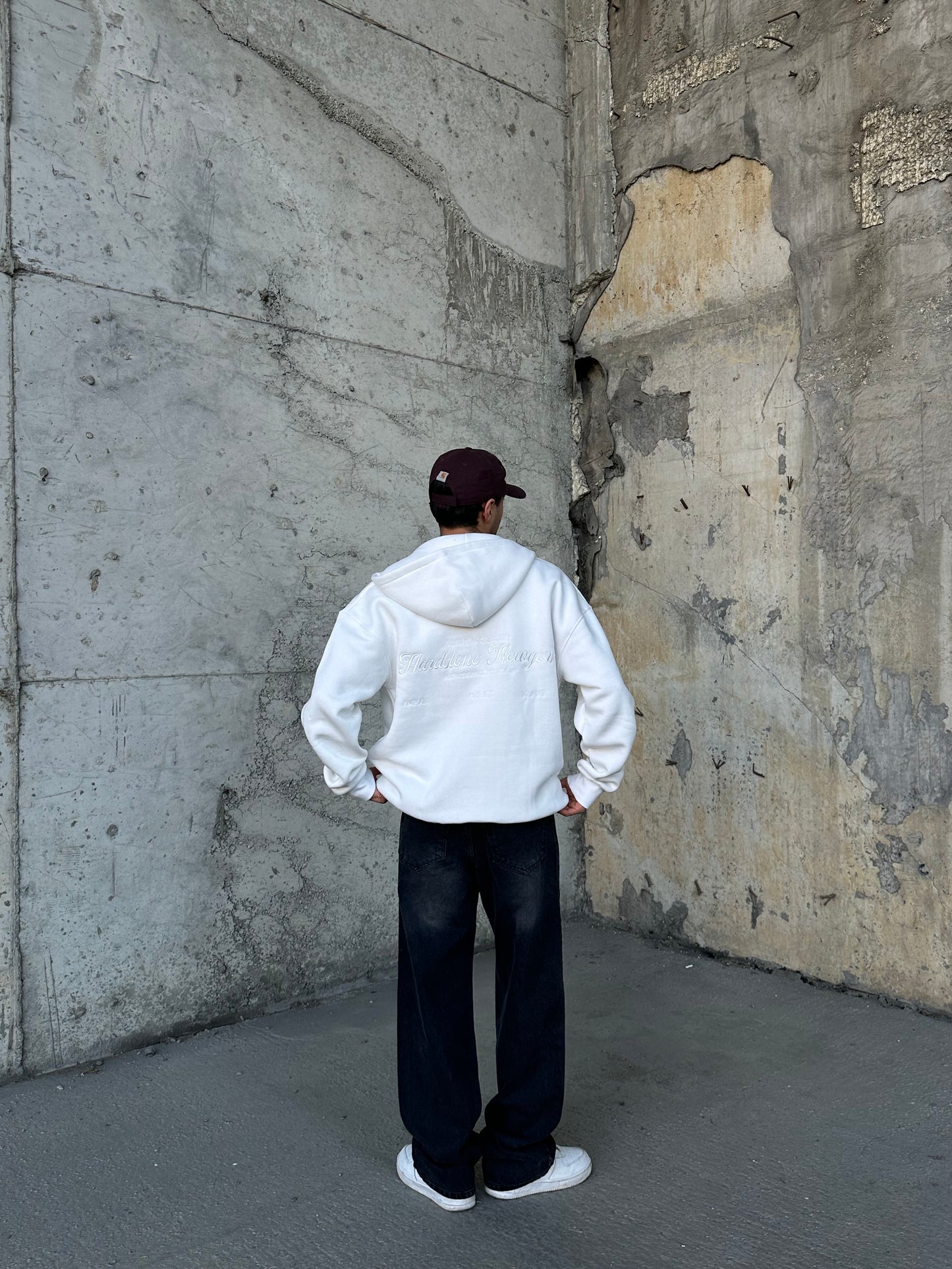 Creat Ekru Nakış Detay Zipp