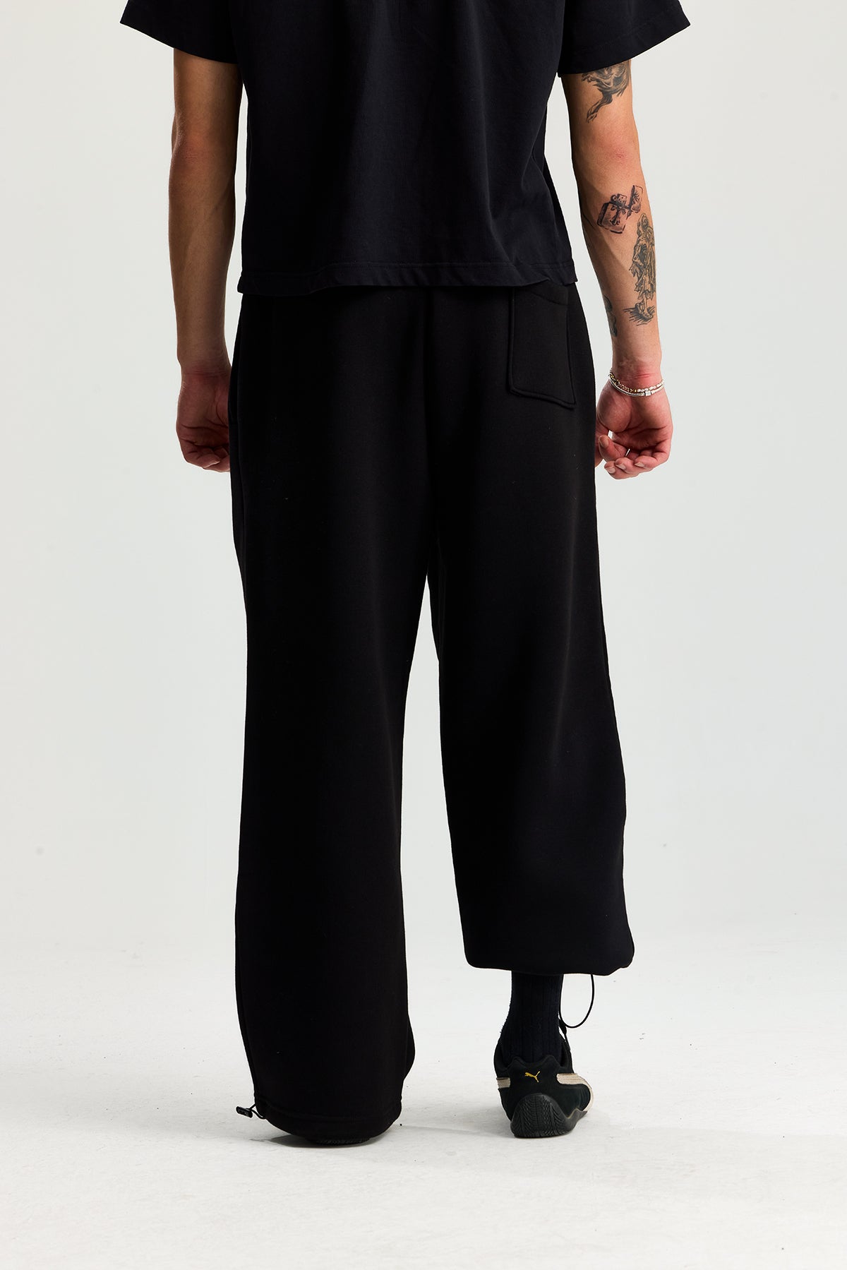 Kışlık ATE Nakış Premium Ayarlanabilir Paça Oversize Eşofman Altı