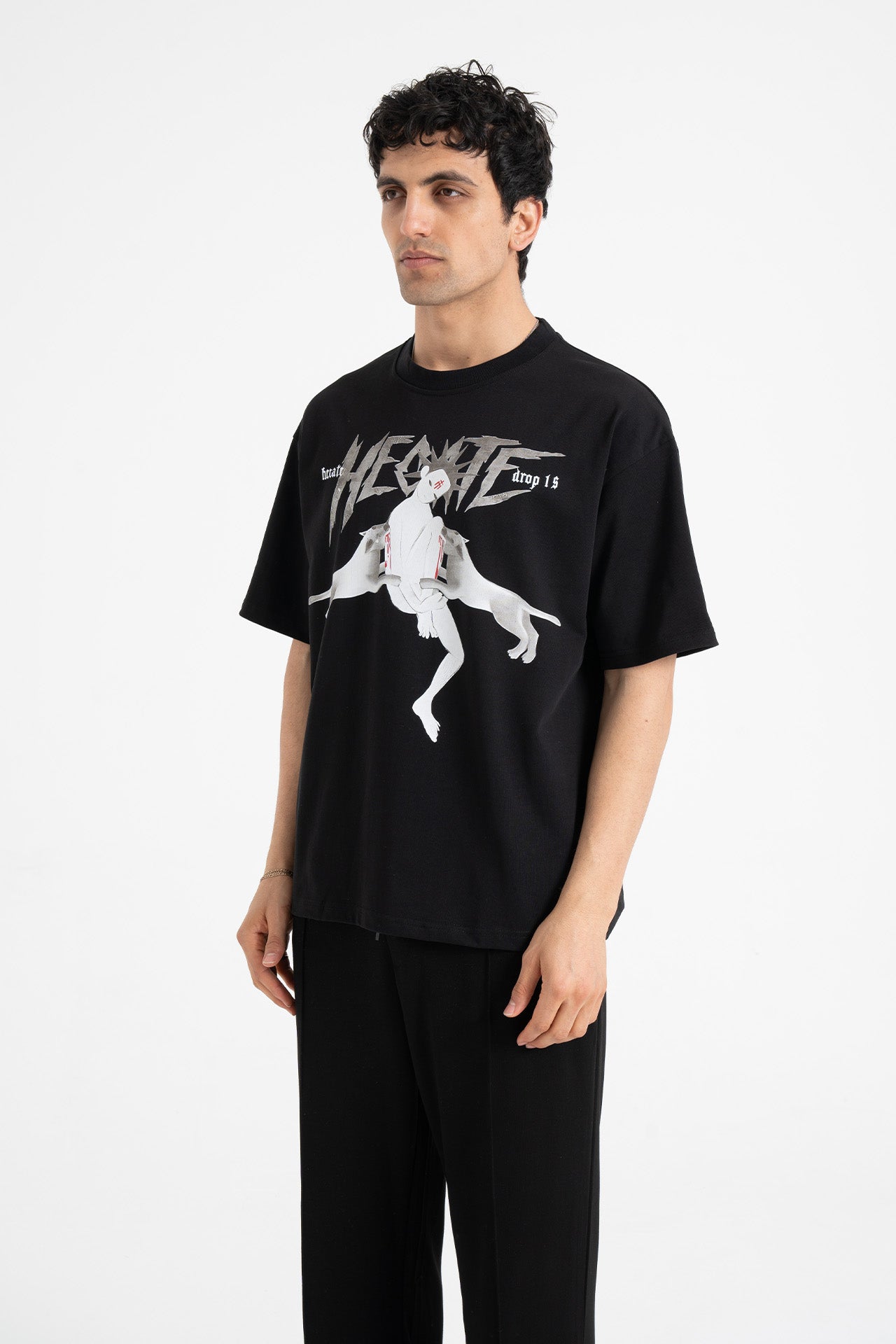 HECATE Premium Baskı Oversize Tişört