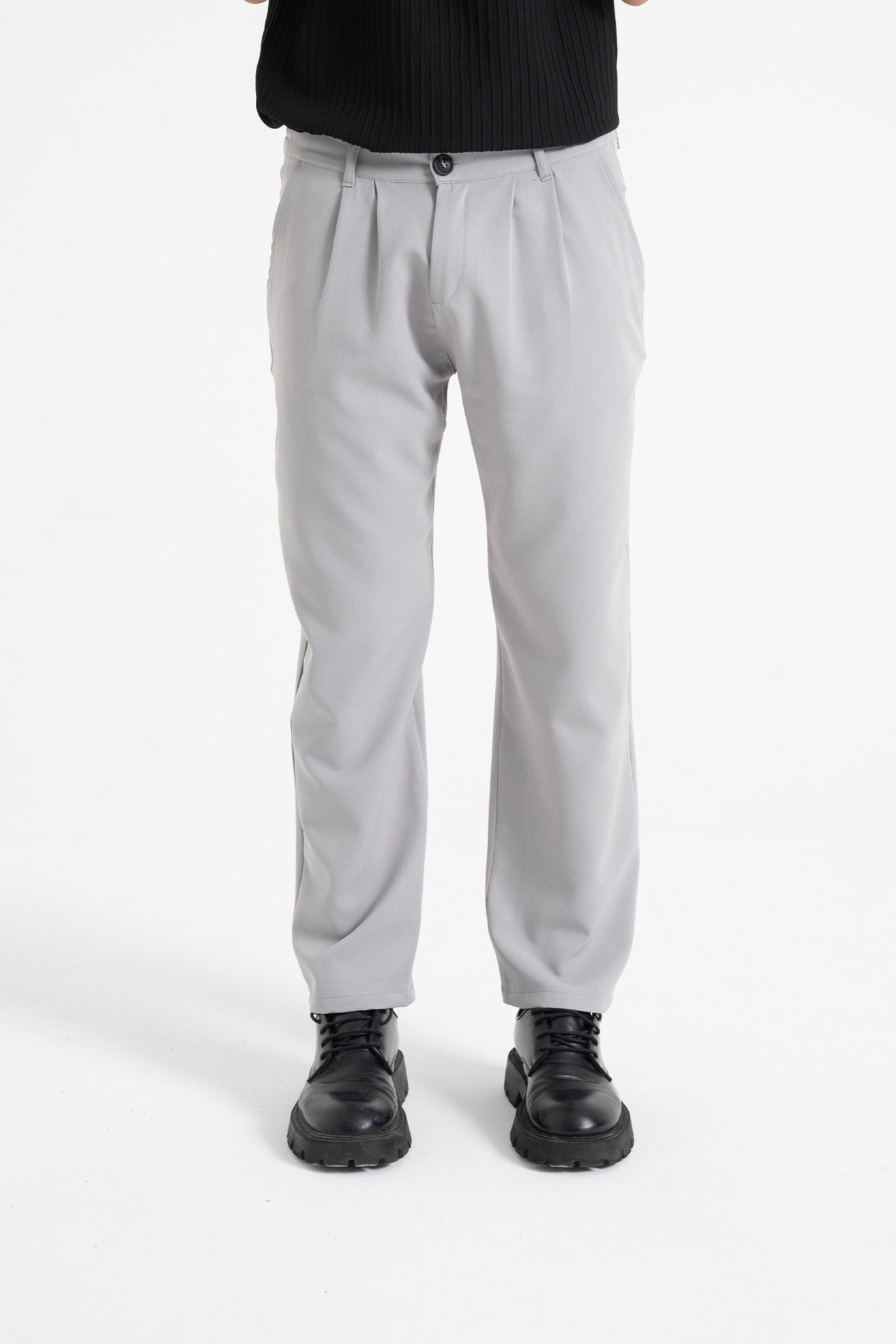 Relaxed Fit Pileli Kumaş Pantolon