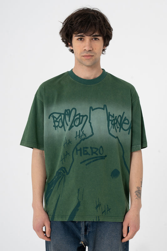 Oversize Batman Forever Premium Tişört