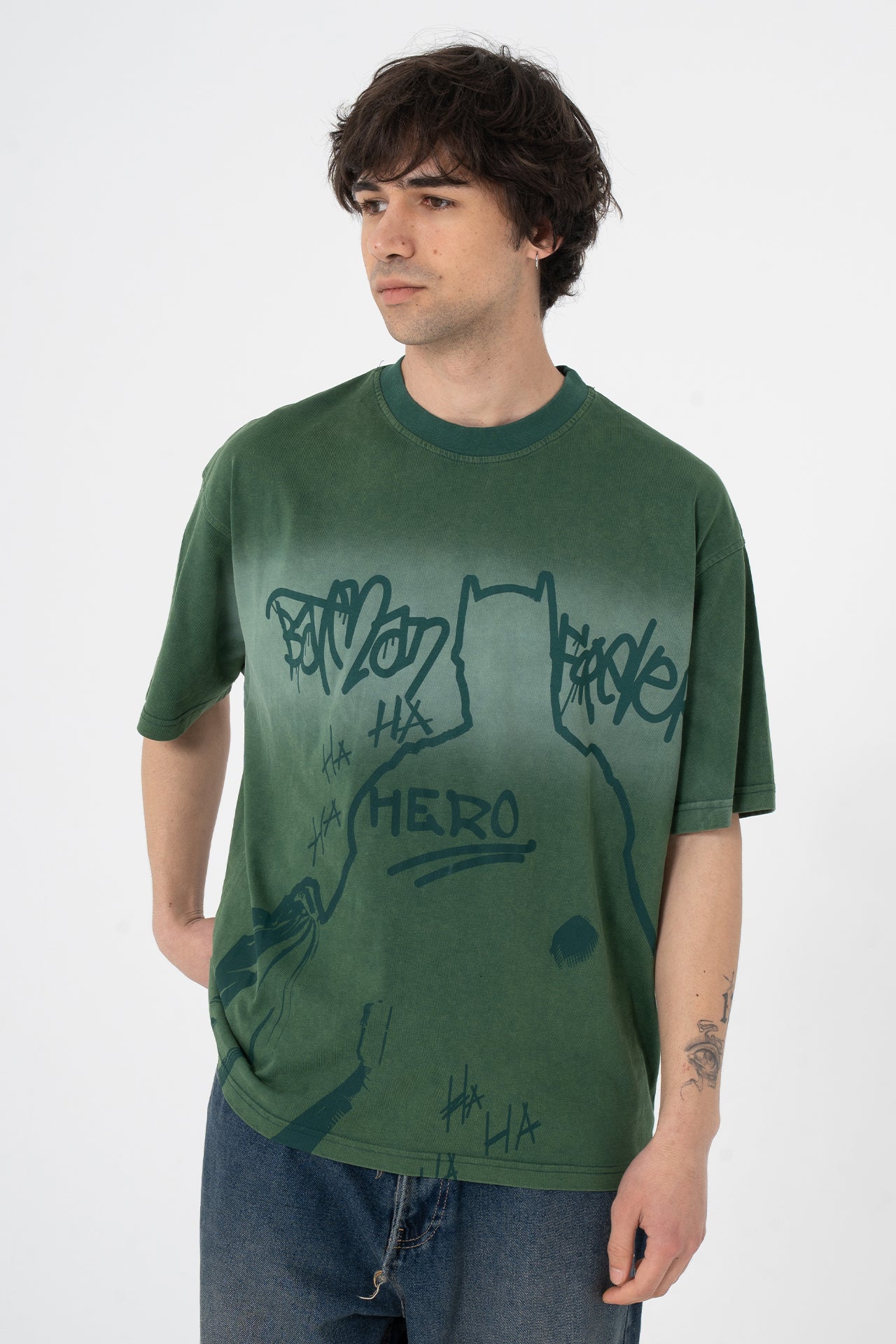 Oversize Batman Forever Premium Tişört