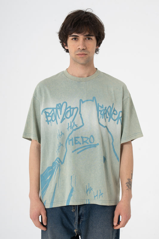 Oversize Batman Forever Premium Tişört