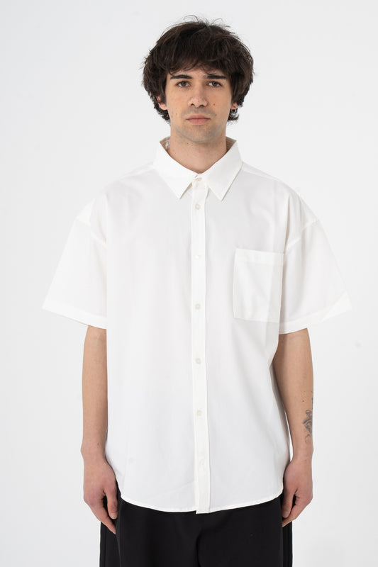Tek Cepli Kısa Kollu Premium Oversize Gömlek