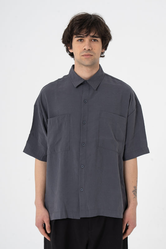 Premium Tensel Kumaş Oversize Gömlek
