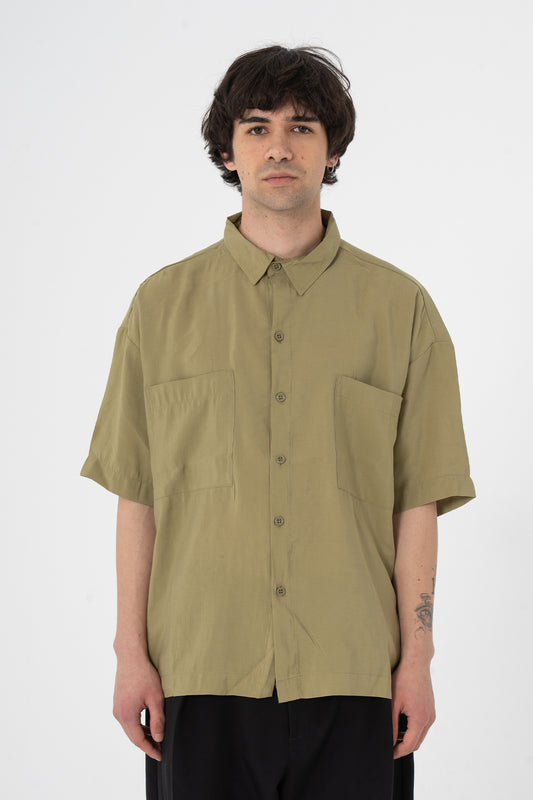 Premium Tensel Kumaş Oversize Gömlek