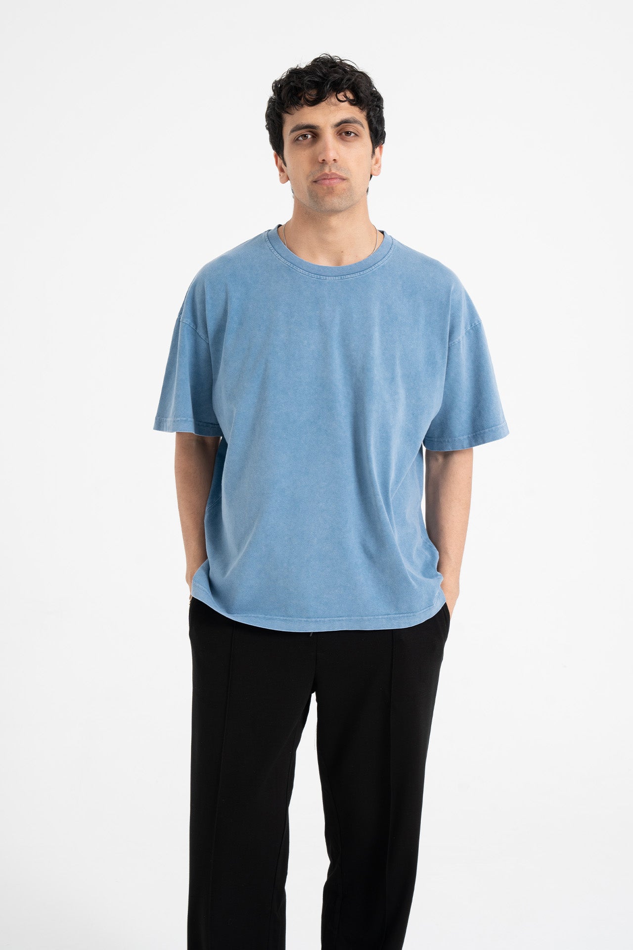 Rpblic Nakışlı Basic Oversize Tişört