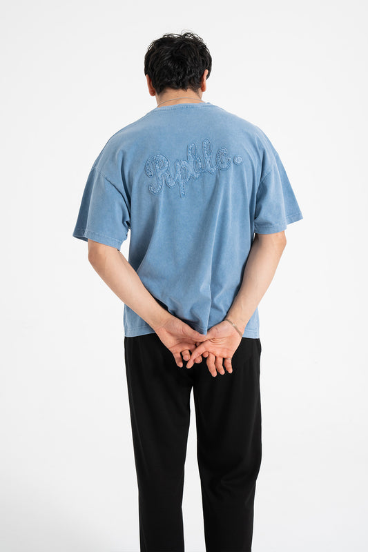 Rpblic Nakışlı Basic Oversize Tişört
