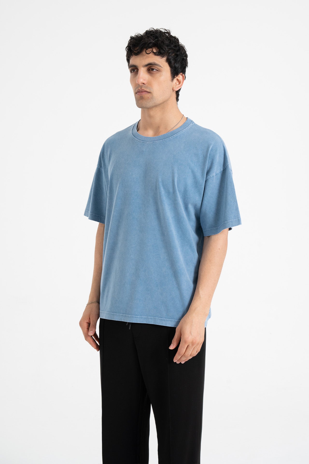 Rpblic Nakışlı Basic Oversize Tişört