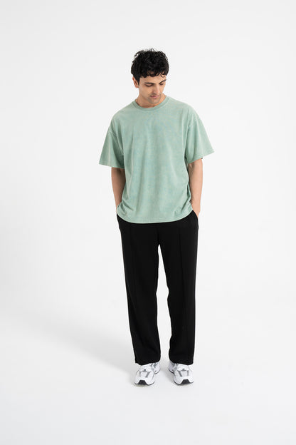 Rpblic Nakışlı Basic Oversize Tişört