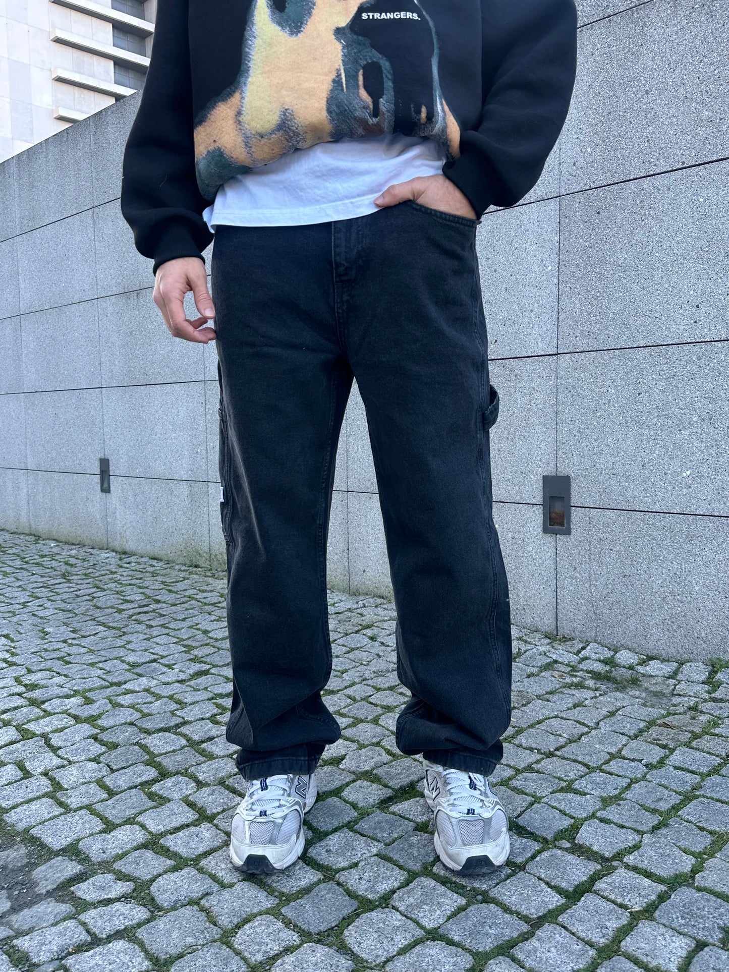 KN Nakış Detay Premium Baggy Pants