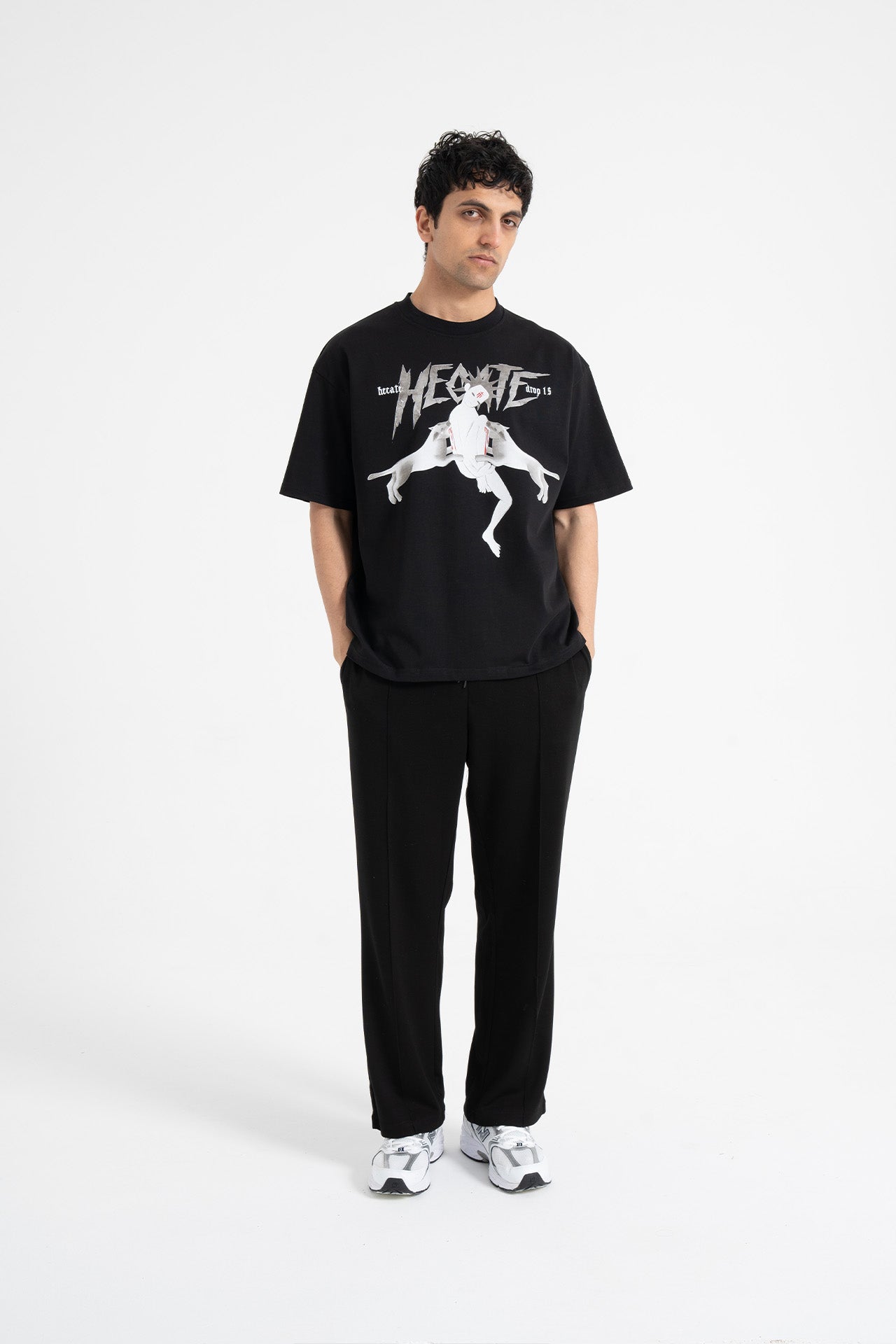 HECATE Premium Baskı Oversize Tişört