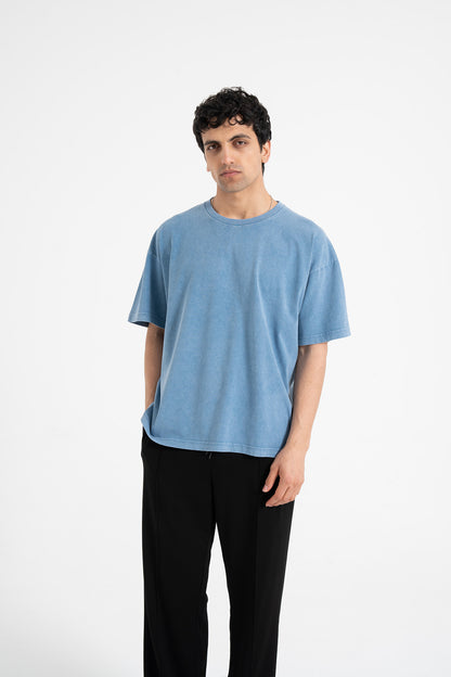 Rpblic Nakışlı Basic Oversize Tişört