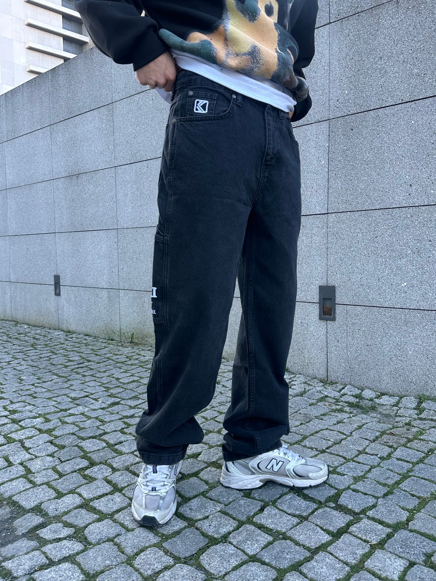 KN Nakış Detay Premium Baggy Pants