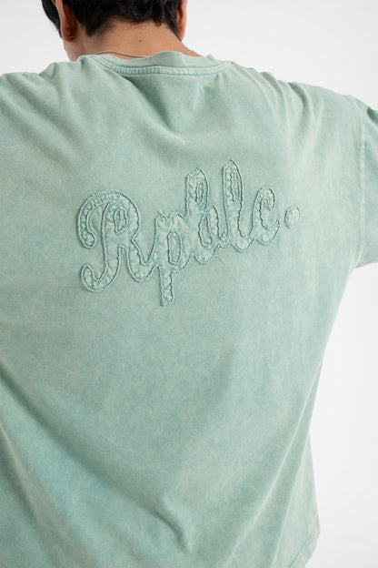 Rpblic Nakışlı Basic Oversize Tişört
