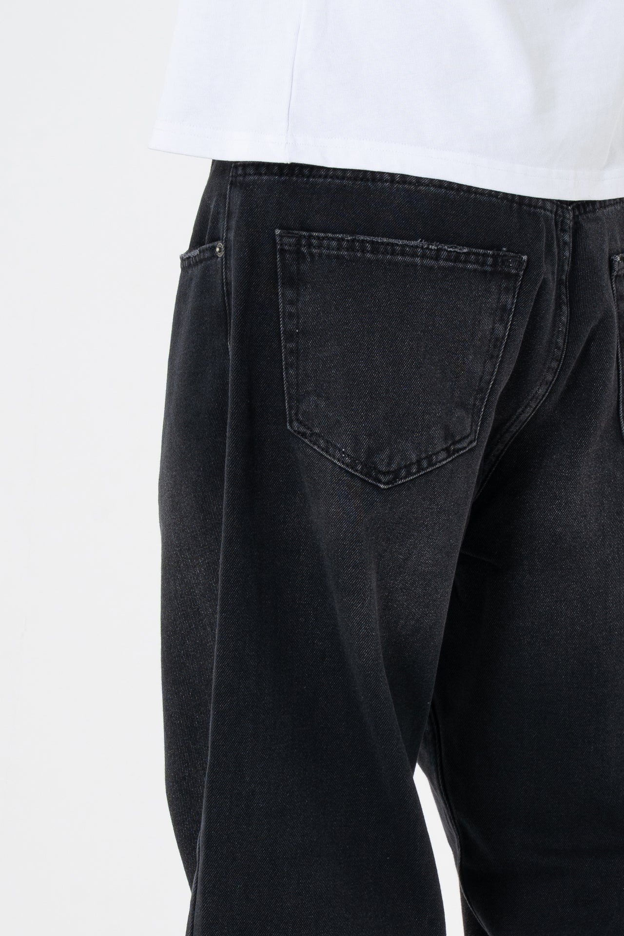 Bağcıklı Yıkama Detay Premium Baggy Pantolon