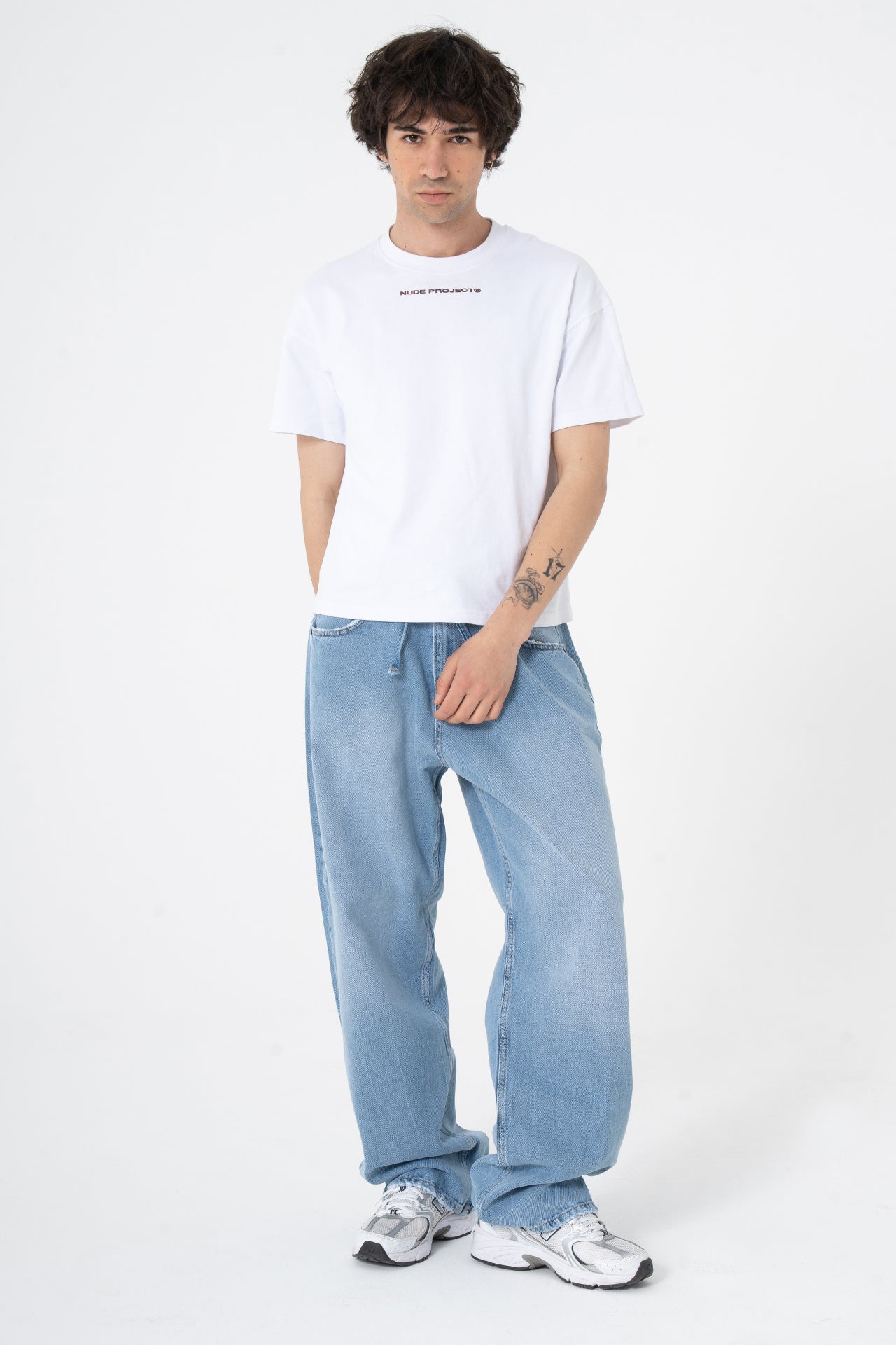 Bağcıklı Yıkama Detay Premium Baggy Pantolon