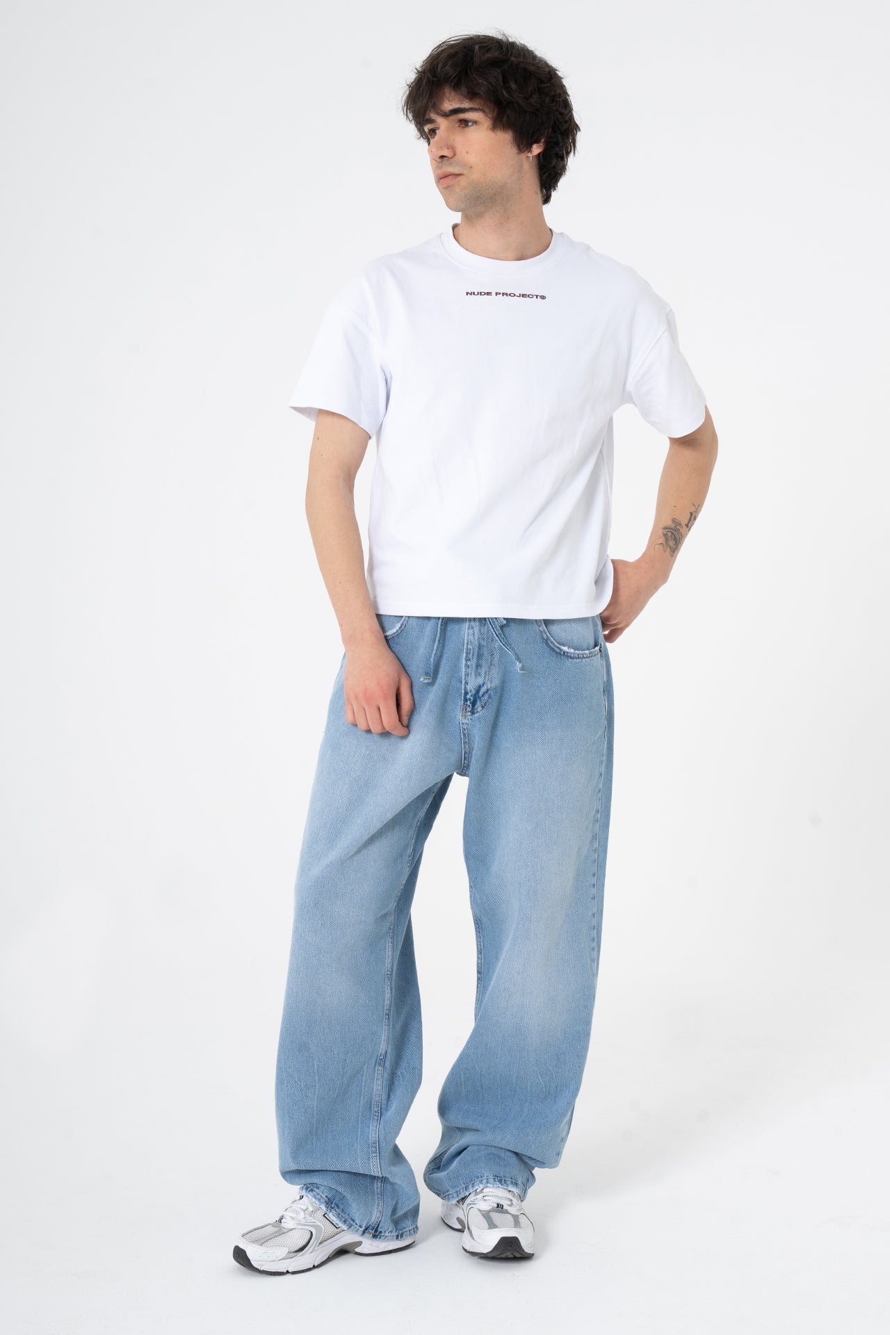 Bağcıklı Yıkama Detay Premium Baggy Pantolon