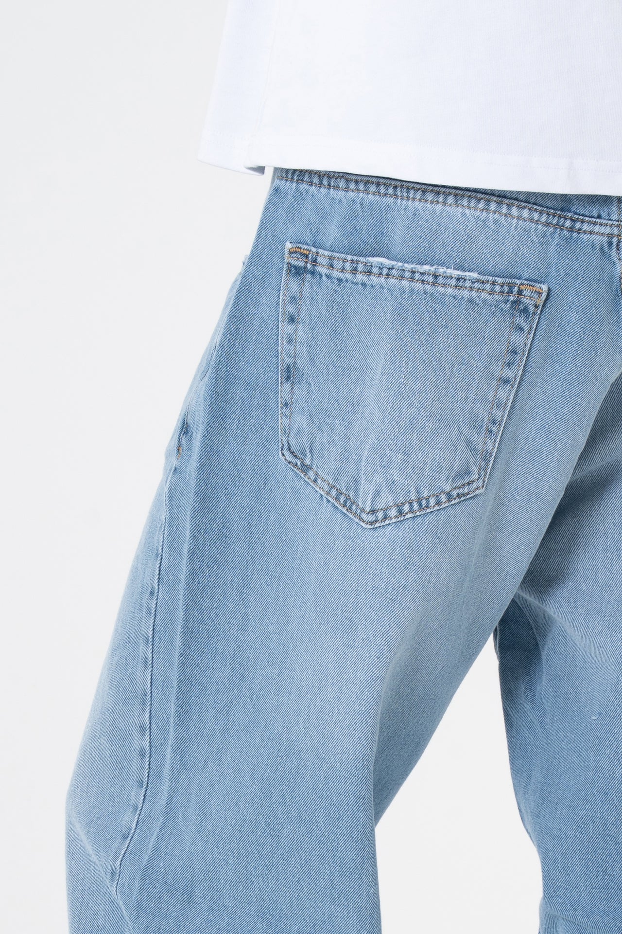 Bağcıklı Yıkama Detay Premium Baggy Pantolon
