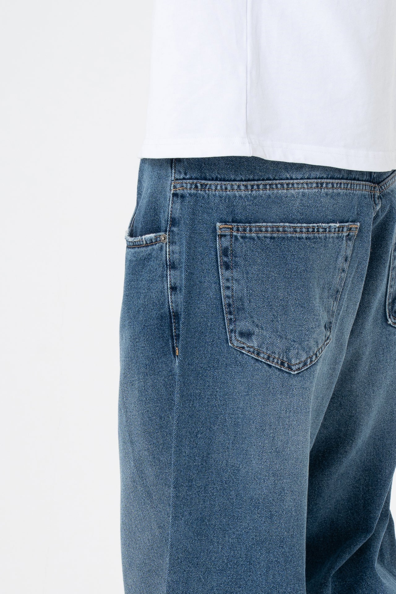 Bağcıklı Yıkama Detay Premium Baggy Pantolon