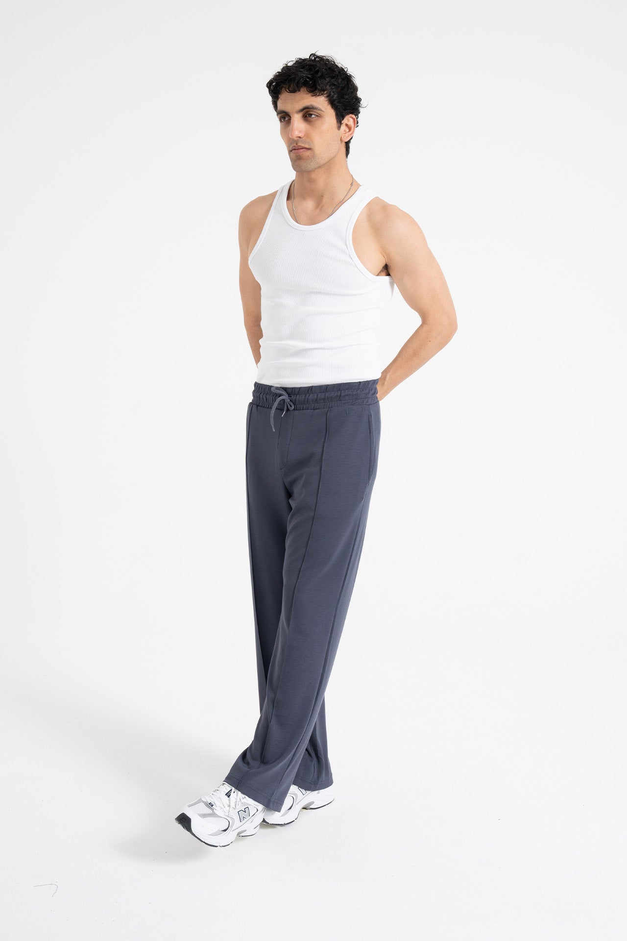 Premium Basic Biye Detay Baggy Eşofman