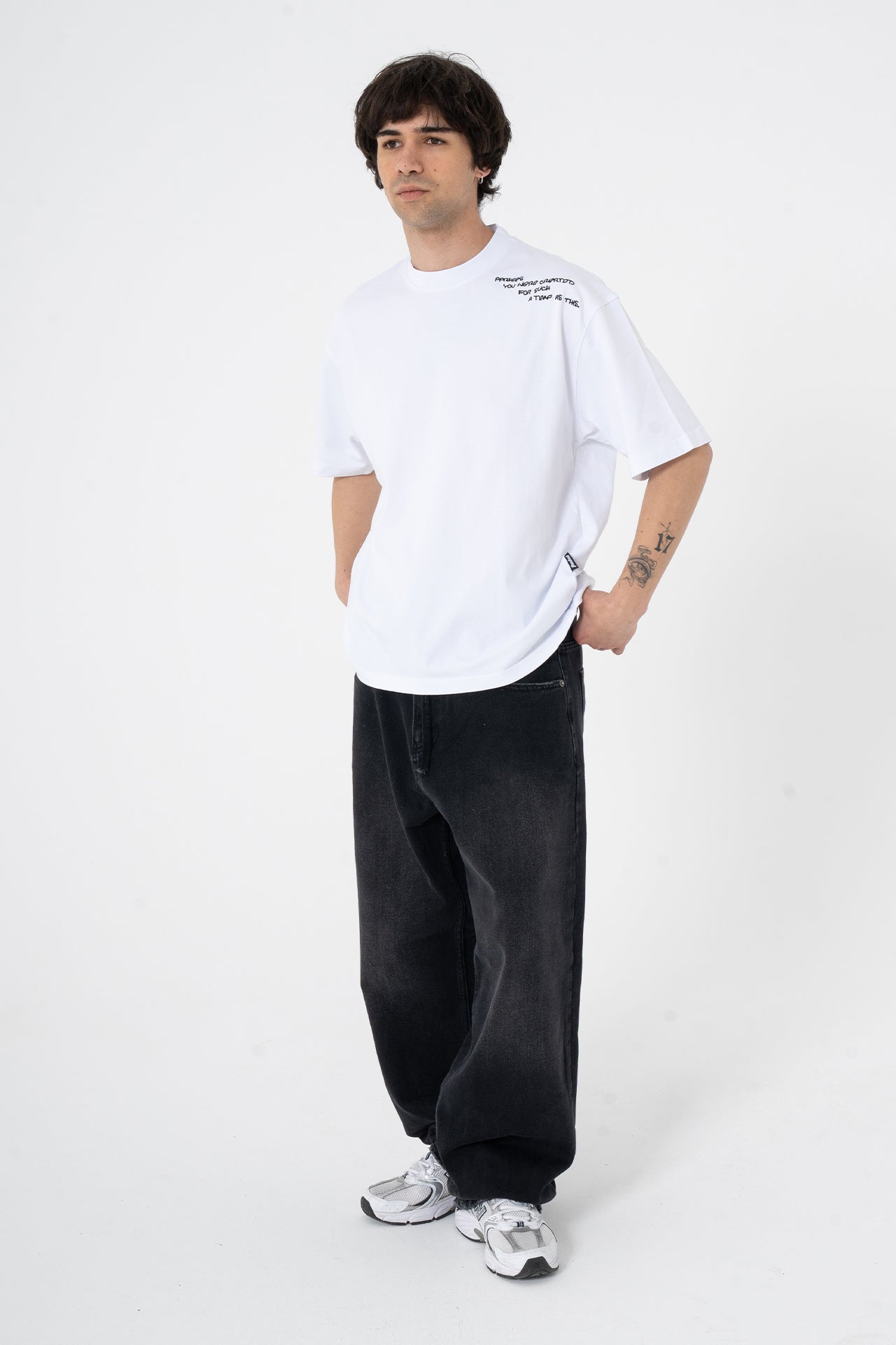 Nakış Detay Oversize Fit Tişört