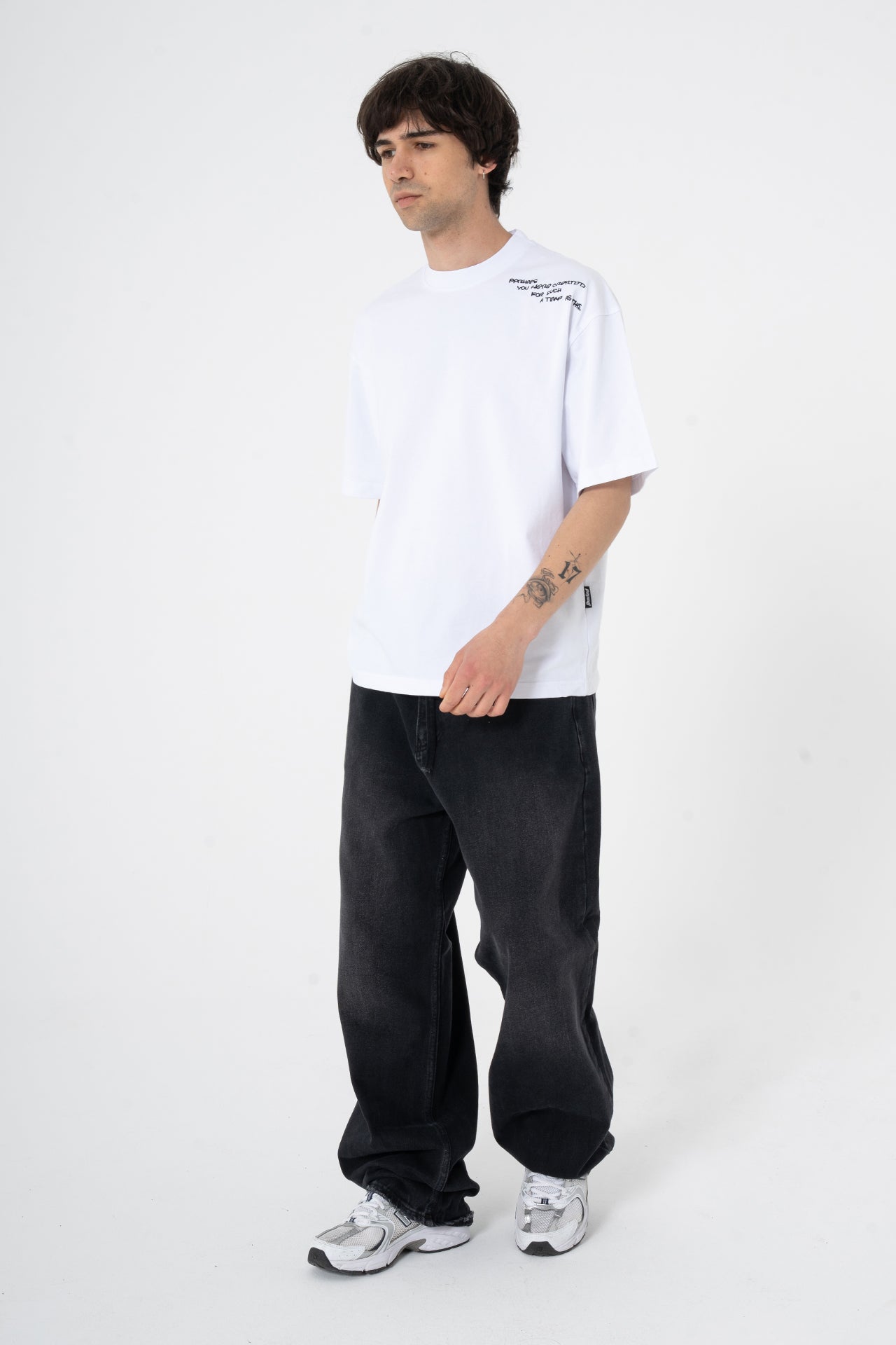 Nakış Detay Oversize Fit Tişört