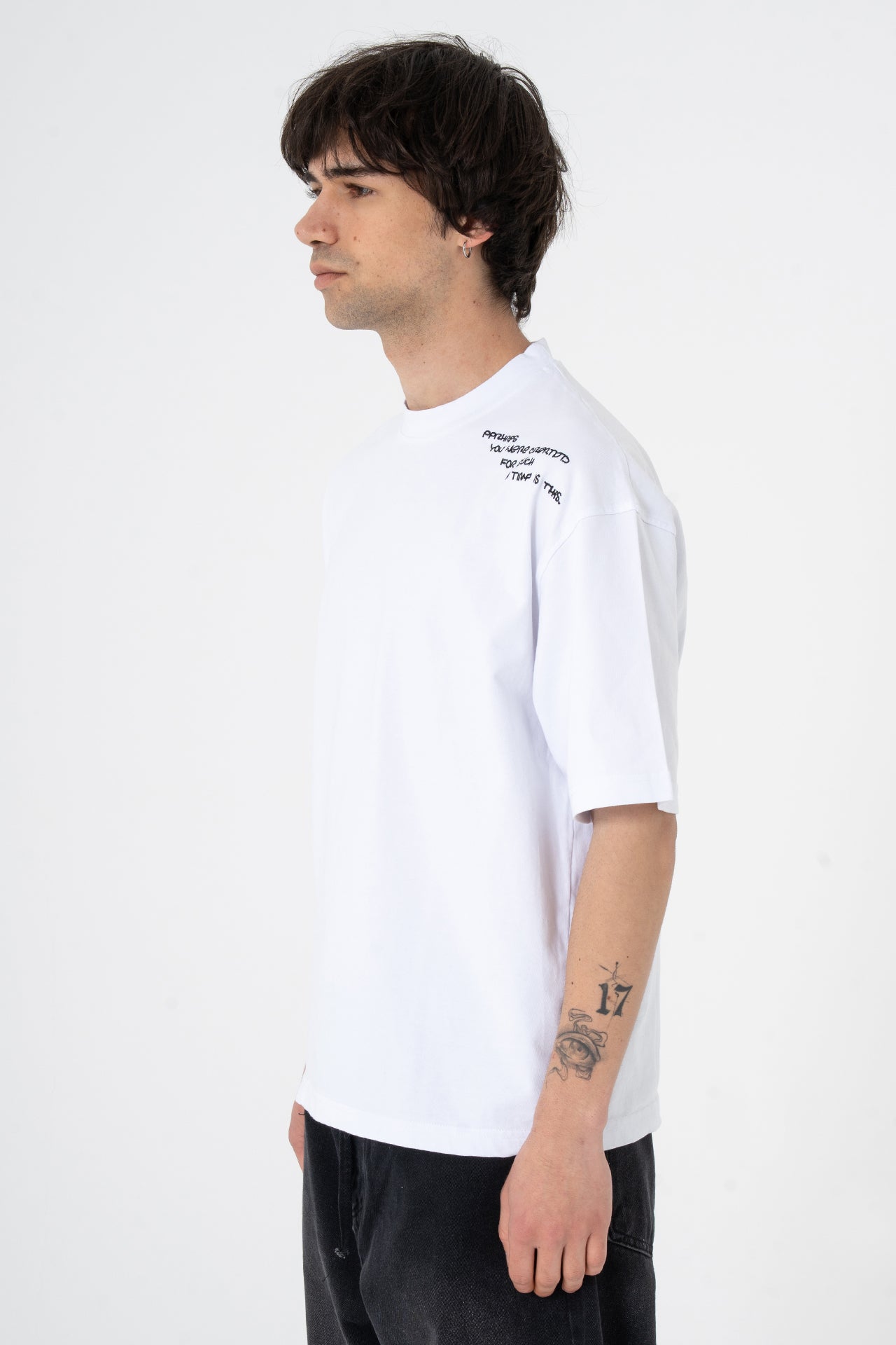 Nakış Detay Oversize Fit Tişört