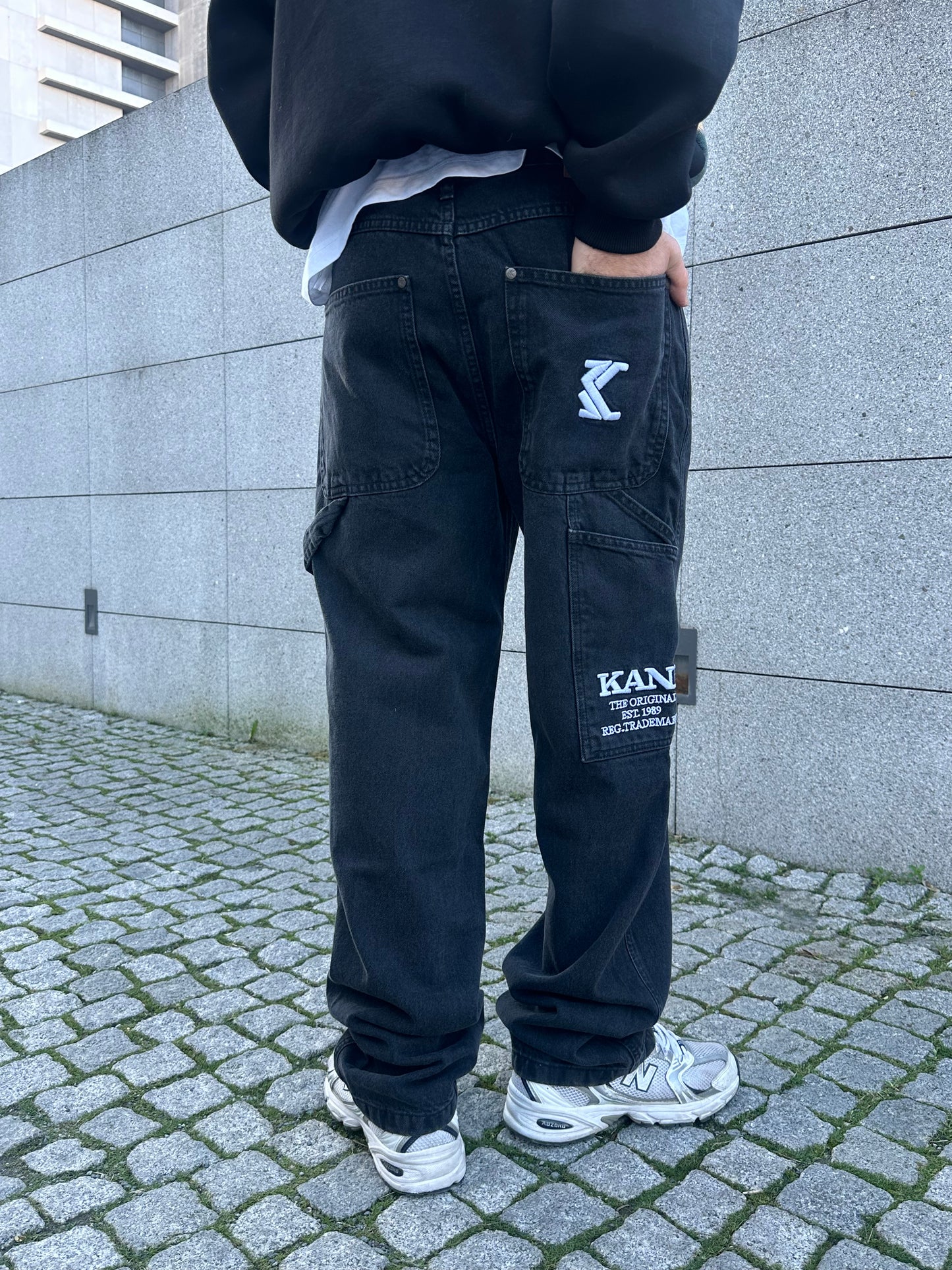 KN Nakış Detay Premium Baggy Pants