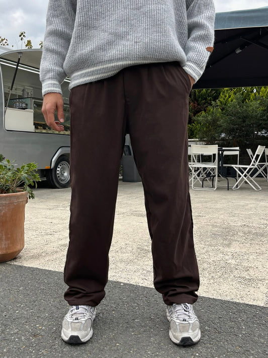 GG Basic Kahverengi Kumaş Pantolon