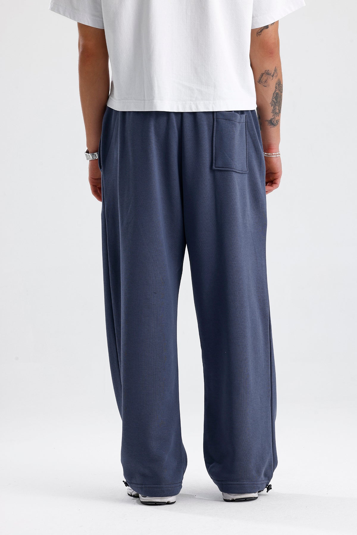 Mevsimlik ATE Nakış Premium Ayarlanabilir Paça Oversize Eşofman Altı