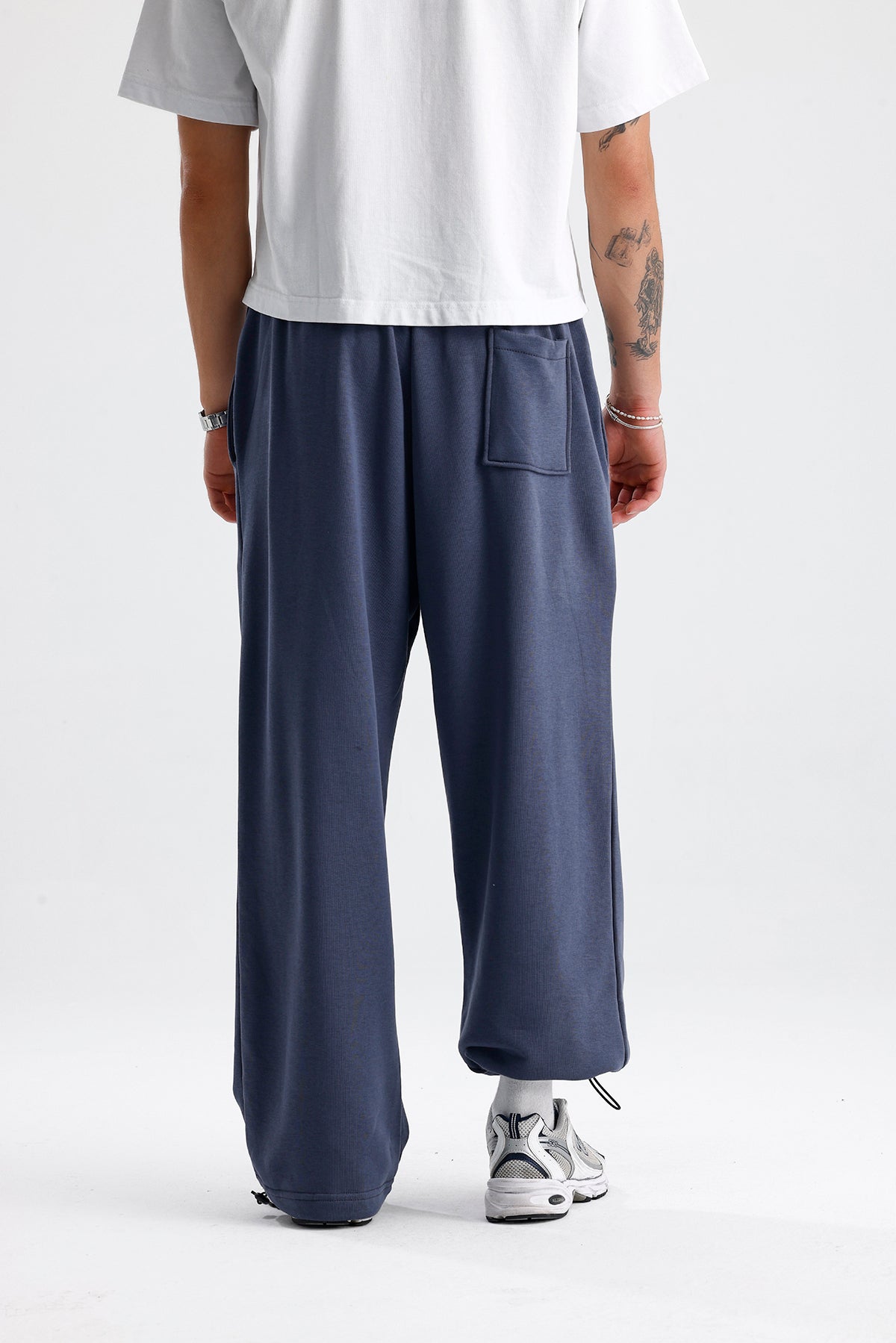 Mevsimlik ATE Nakış Premium Ayarlanabilir Paça Oversize Eşofman Altı