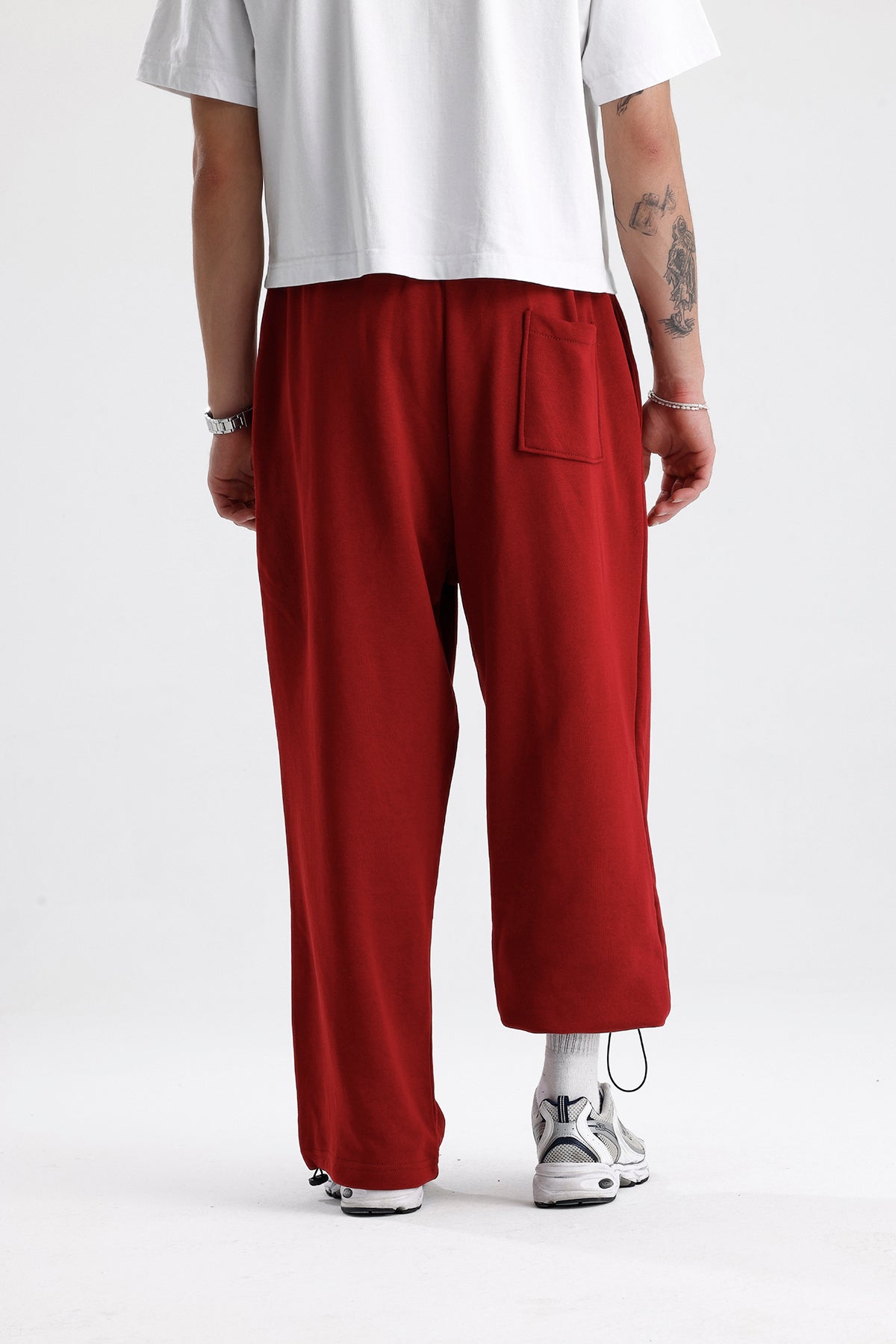 Mevsimlik ATE Nakış Premium Ayarlanabilir Paça Oversize Eşofman Altı