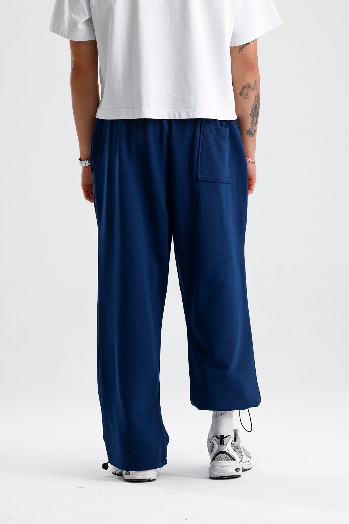 Mevsimlik ATE Nakış Premium Ayarlanabilir Paça Oversize Eşofman Altı