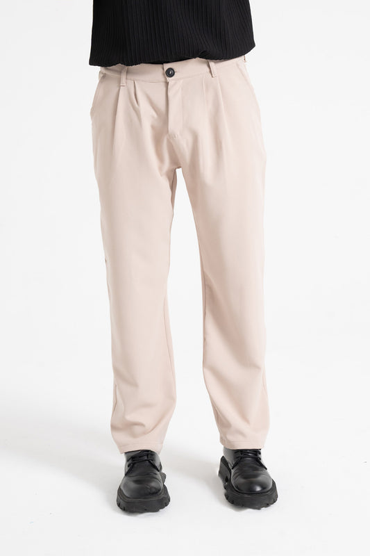 Relaxed Fit Pileli Kumaş Pantolon