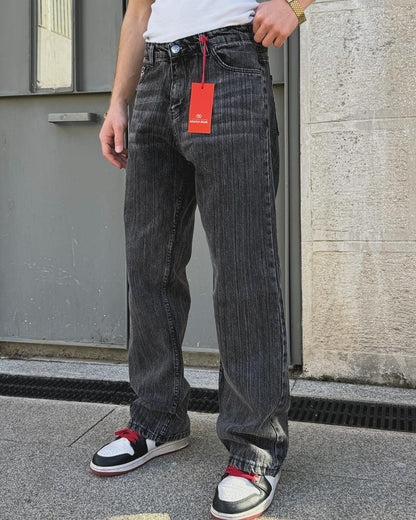 Akmoon Effect Detay Baggy Jean