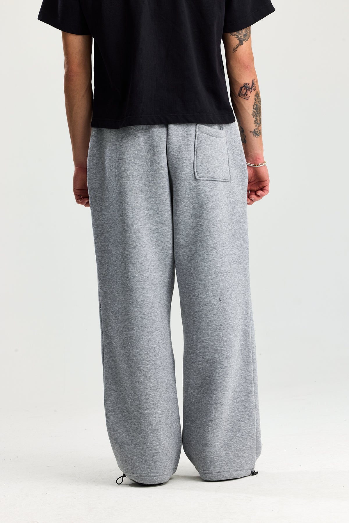 Kışlık ATE Nakış Premium Ayarlanabilir Paça Oversize Eşofman Altı