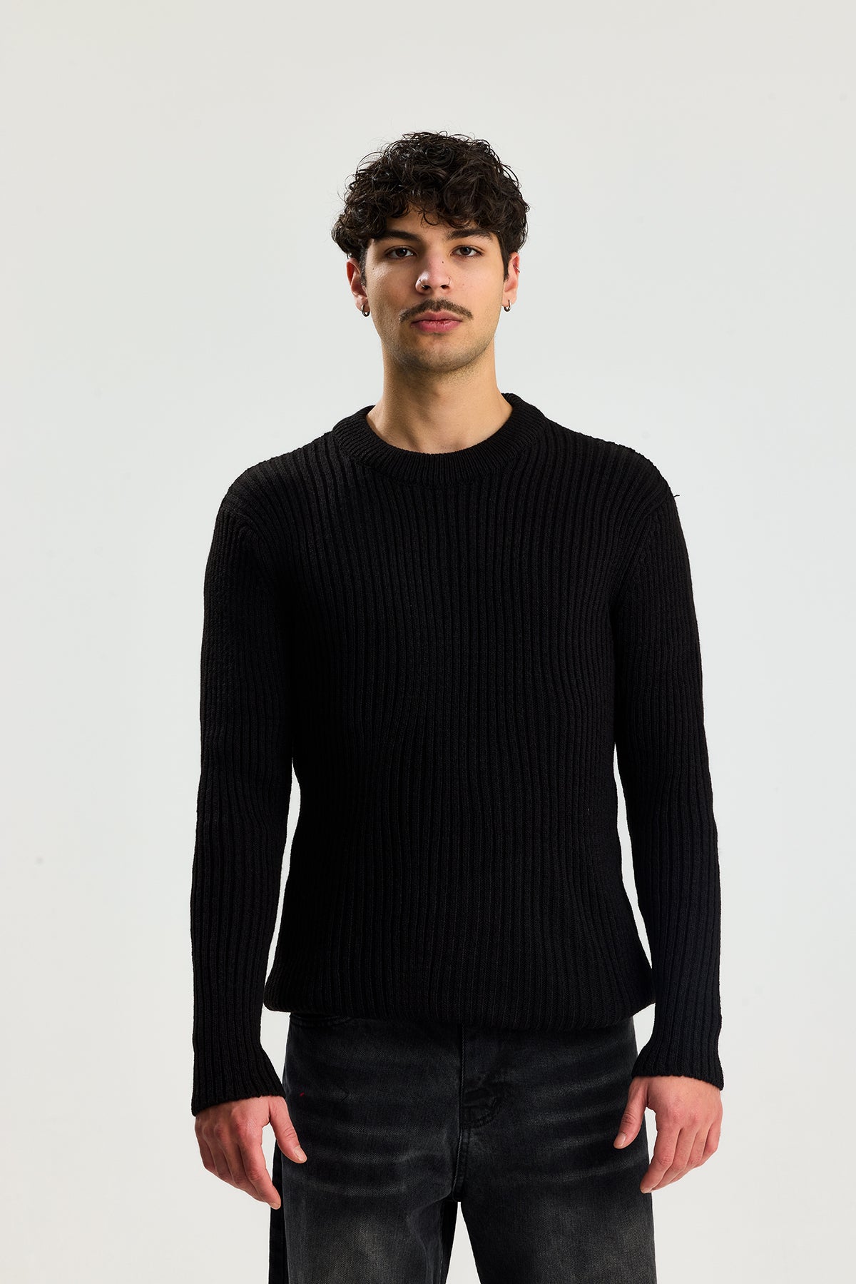 Comfort Fit Selanik Örgü Kazak