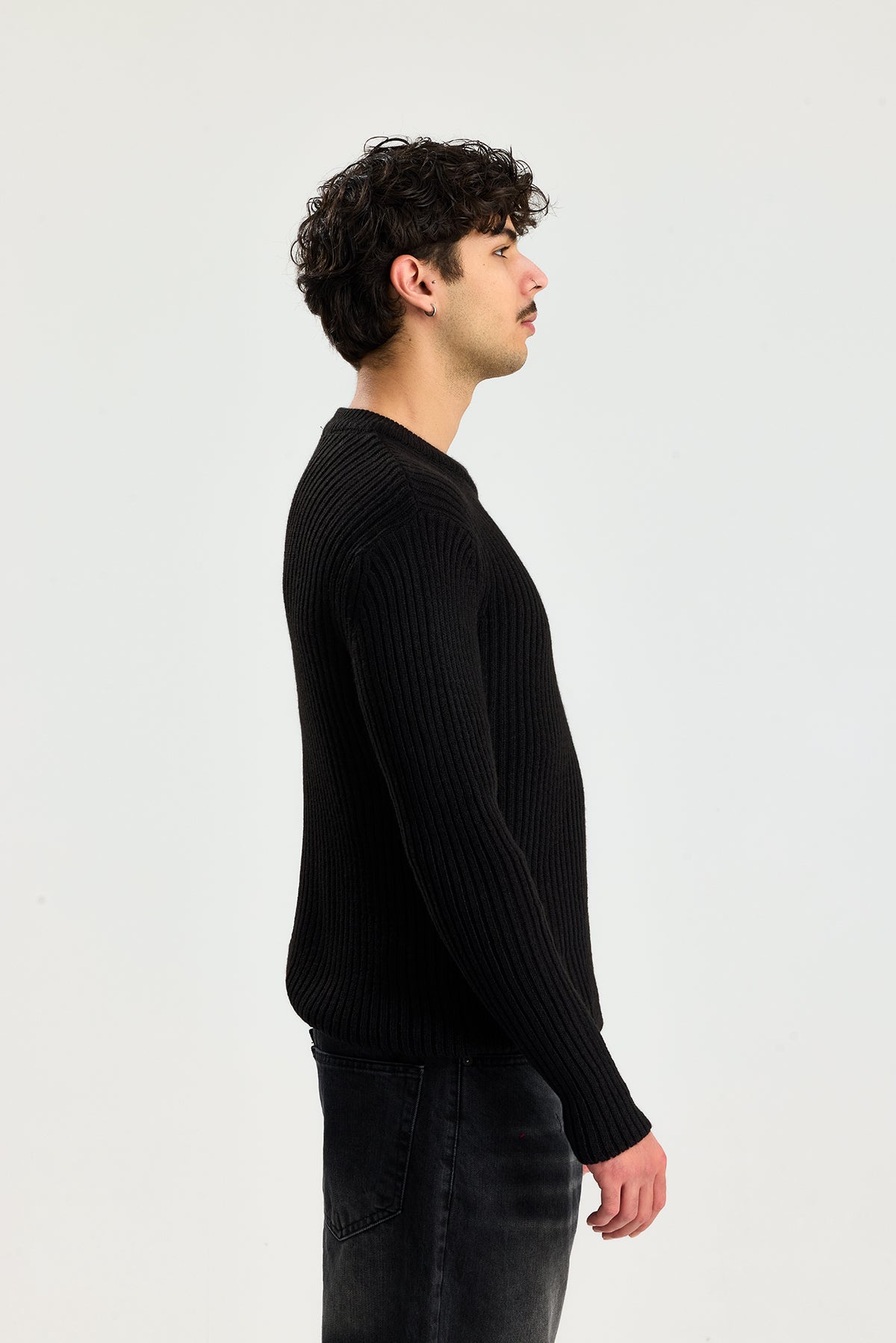 Comfort Fit Selanik Örgü Kazak