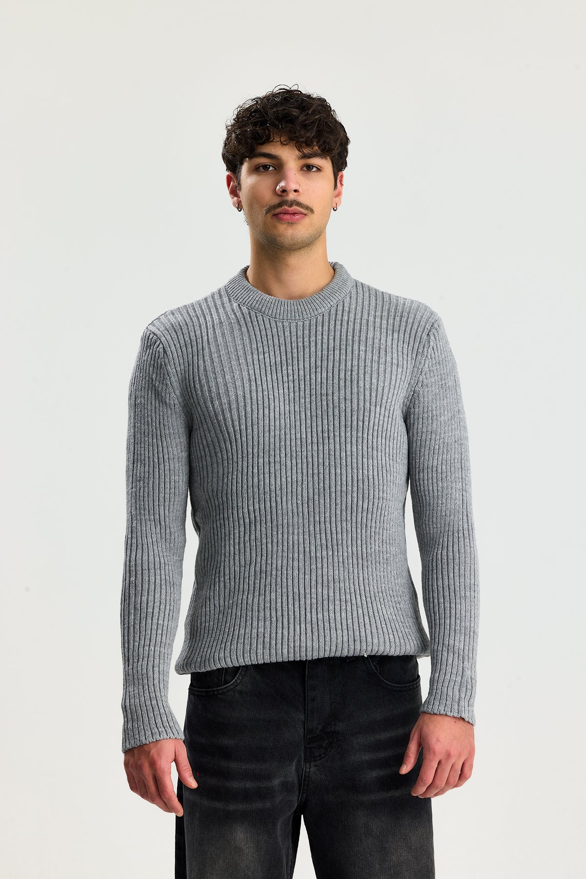 Comfort Fit Selanik Örgü Kazak