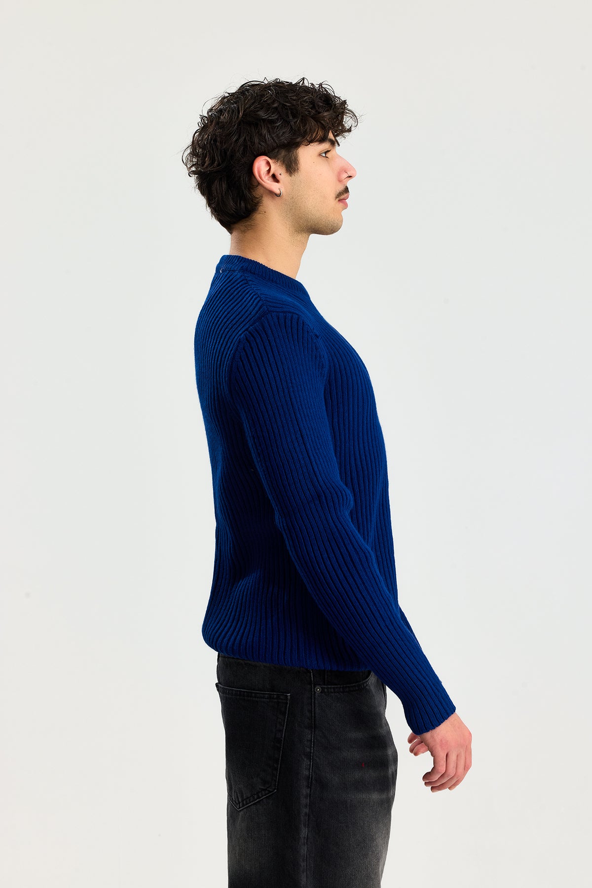 Comfort Fit Selanik Örgü Kazak