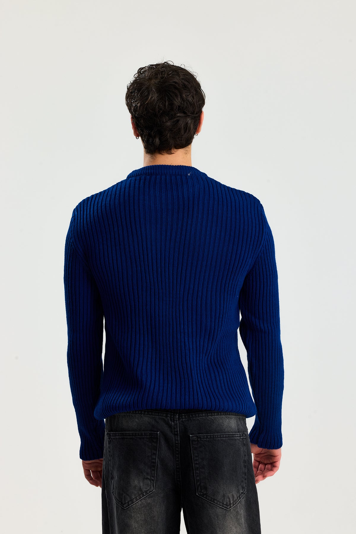 Comfort Fit Selanik Örgü Kazak