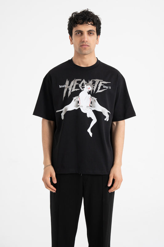 HECATE Premium Baskı Oversize Tişört
