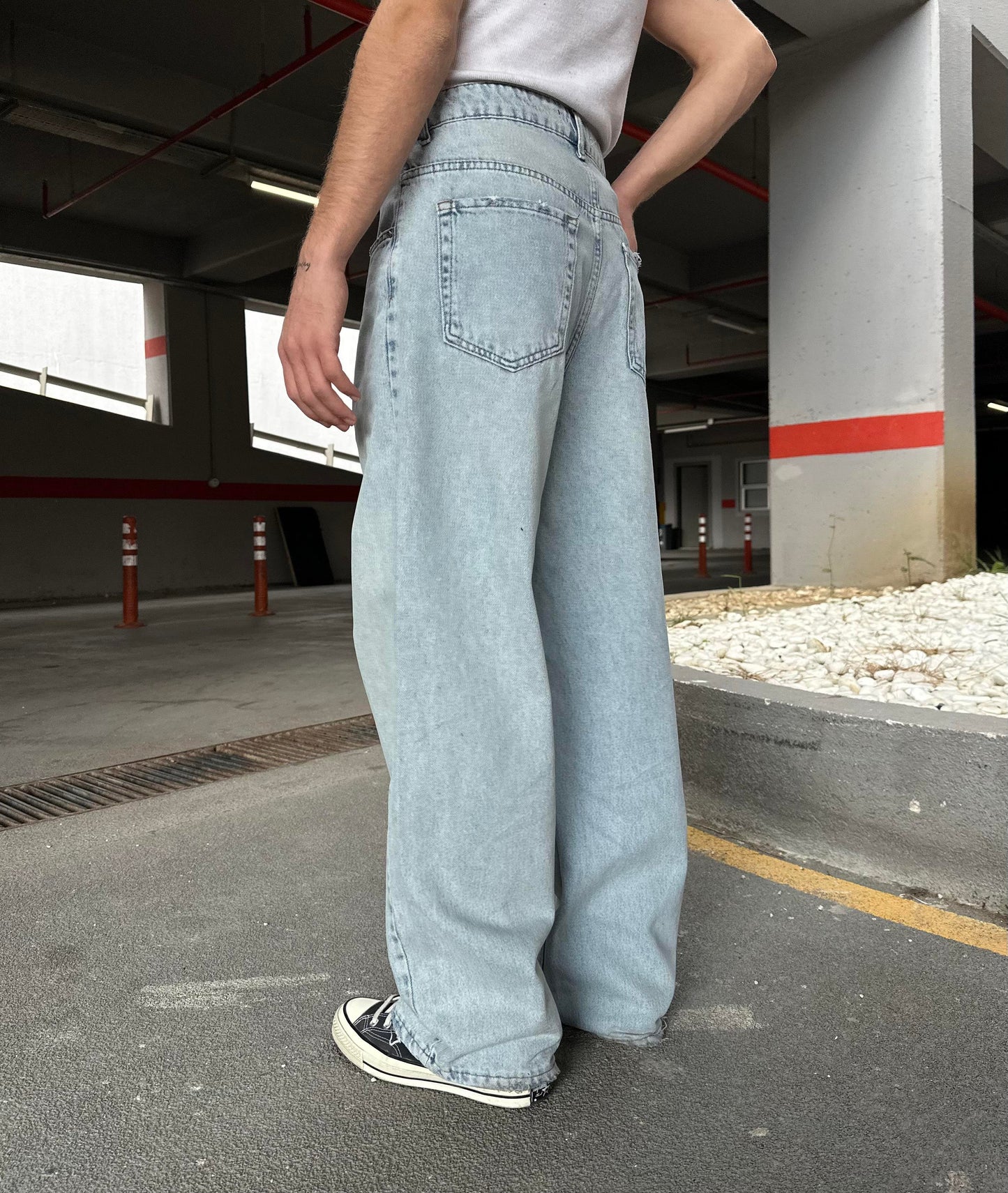 GG Basic Mavi Baggy